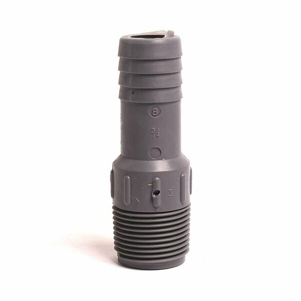 Thrifco Plumbing 3/4 INSERT MALE ADAPTER 6521002